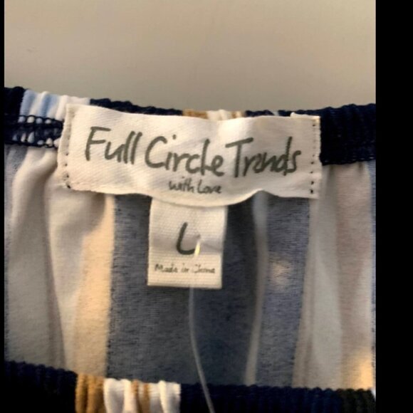 Striped Jumpsuit romper - Picture 2 of 2